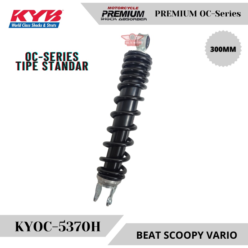 Shockbreaker Shock KYB Kayaba 300mm Beat Karbu Vario 110 Karbu Scoopy Lama Spacy Lama Vario 110 CW