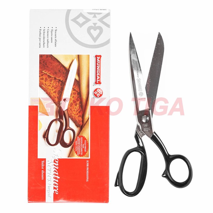 

Scissor Gunting Mundial Serra 9" Potong Bahan Kain Original Made In Brazil