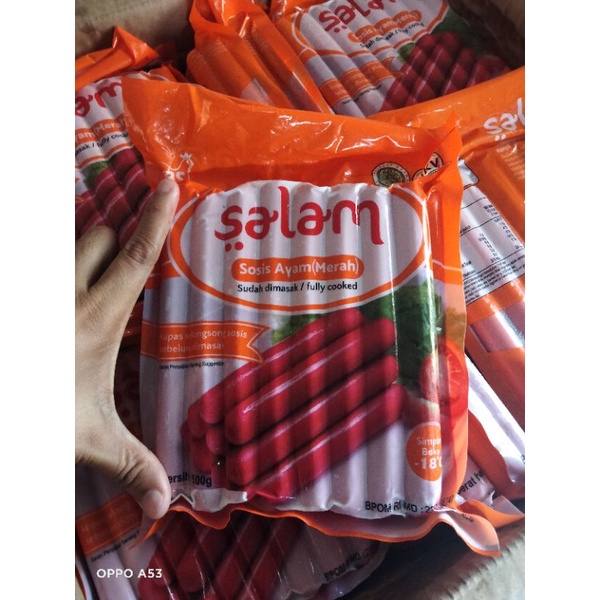 

Salam sosis ayam (merah) 500gr