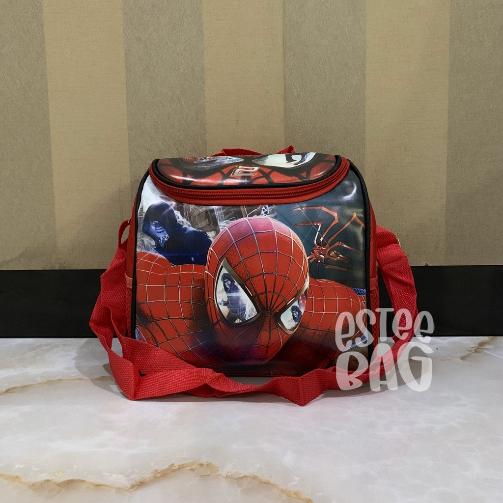 ESTEE ANAK  - Tas Bekal Anak / Lunch Bag / Selempang Karakter / Anak Perempuan Laki Laki / Import Mu