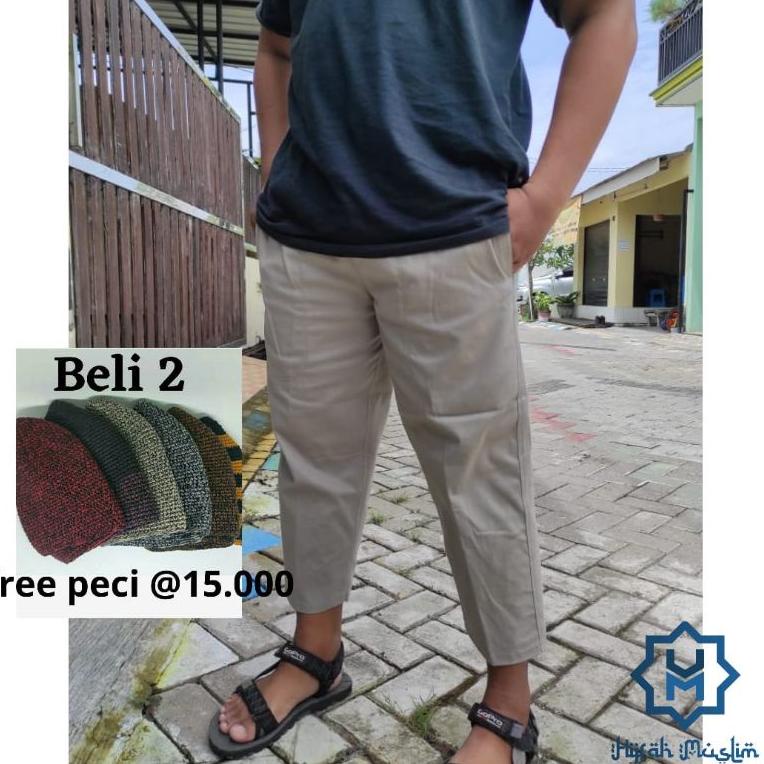 RECOMENDED Sirwal Pensil by Hijrah Muslim | celana sirwal pria | celana sirwal dewasa | celana sirwa