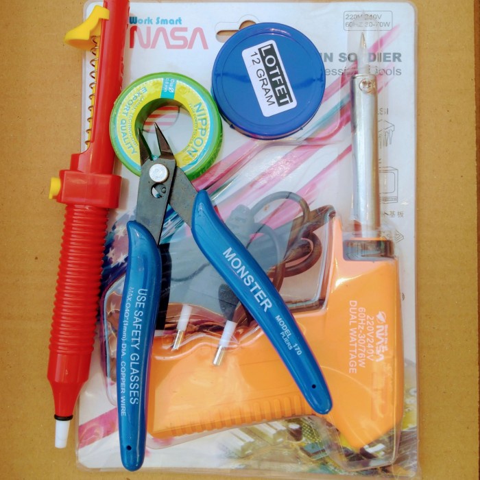 Timah Solder Paket Alat Solder Timah Lengkap