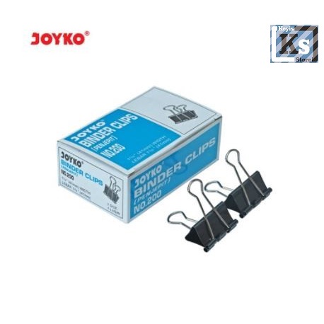 

Binder Clip Joyko No.200 Penjepit Kertas Joyko No.200 1 BOX 12 PCS