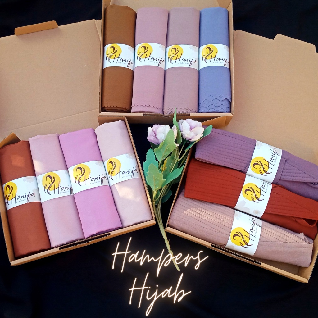 Hampers Cewek Isi Hijab Kado Ulang Tahun/Hari Ibu/Hari Guru/Hampers Lebaran Paket Murah