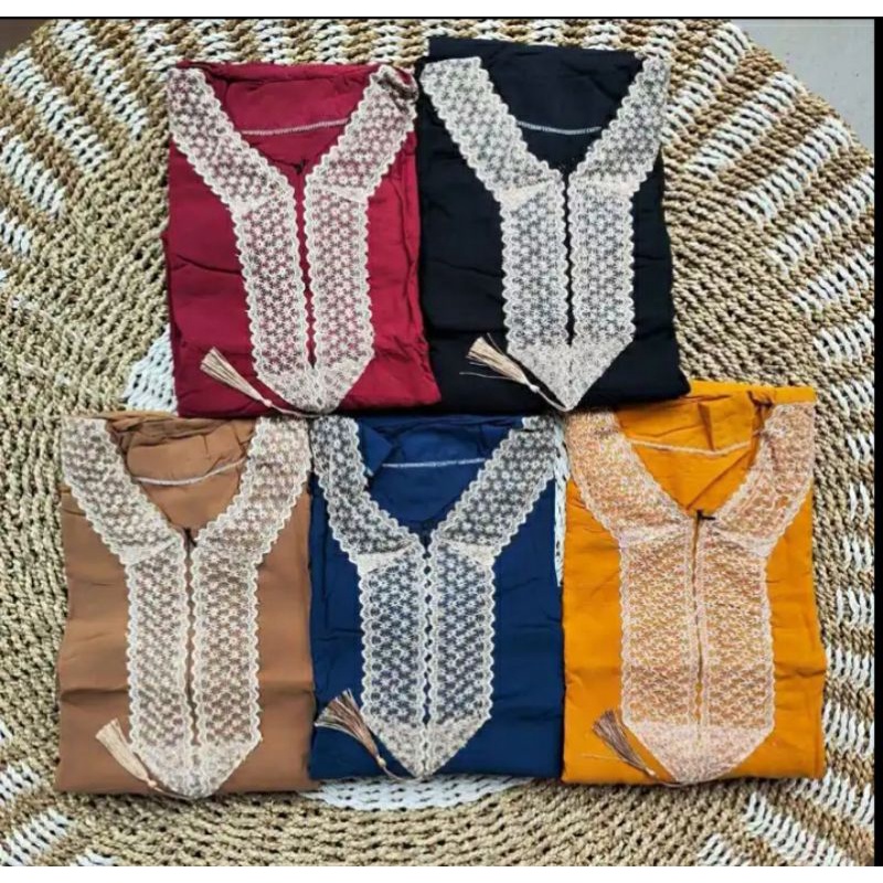 Dress Lebaran/Gamis Kaftan Arabian/Gamis Super Jumbo/Gamis Polos Mewah/Dress Lebaran