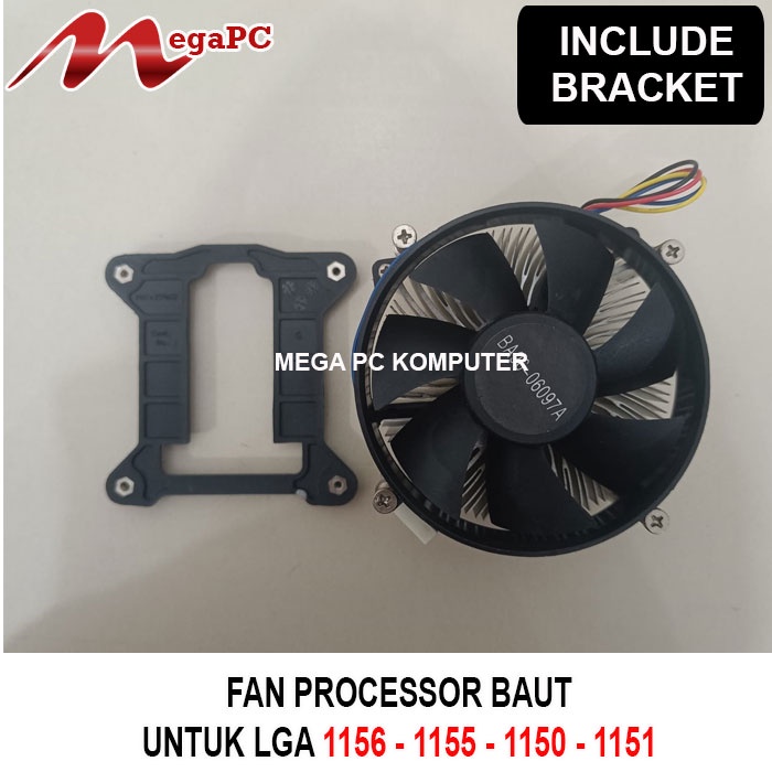 KIPAS FAN HSF Processor Baut Untuk Soket 1156 1155 1150 1151 ORI TEBAL