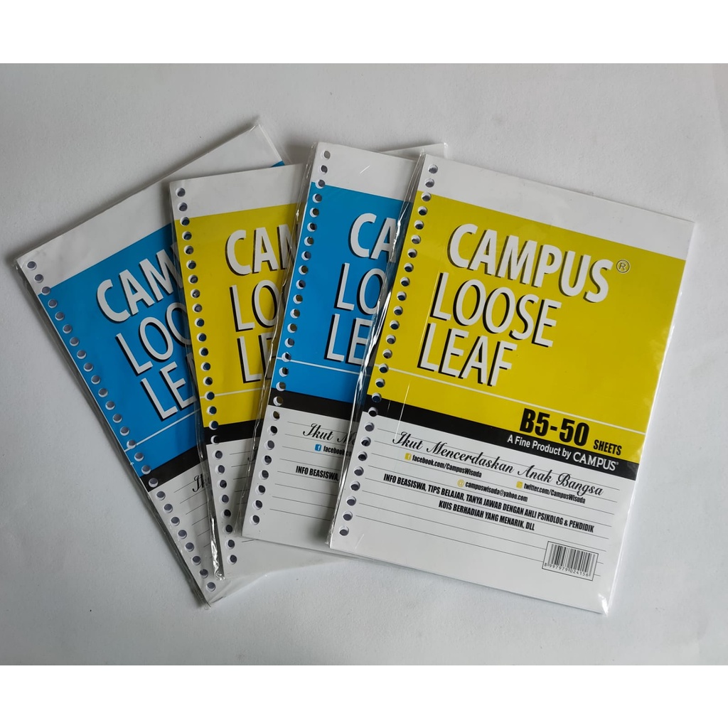 

SYS Loose leaf Campus ukuran B5