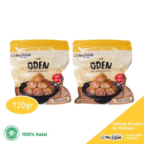 

Paket Isi 2 - Mujigae Oden 120Gr / Odeng - Otak Otak Ikan Korea