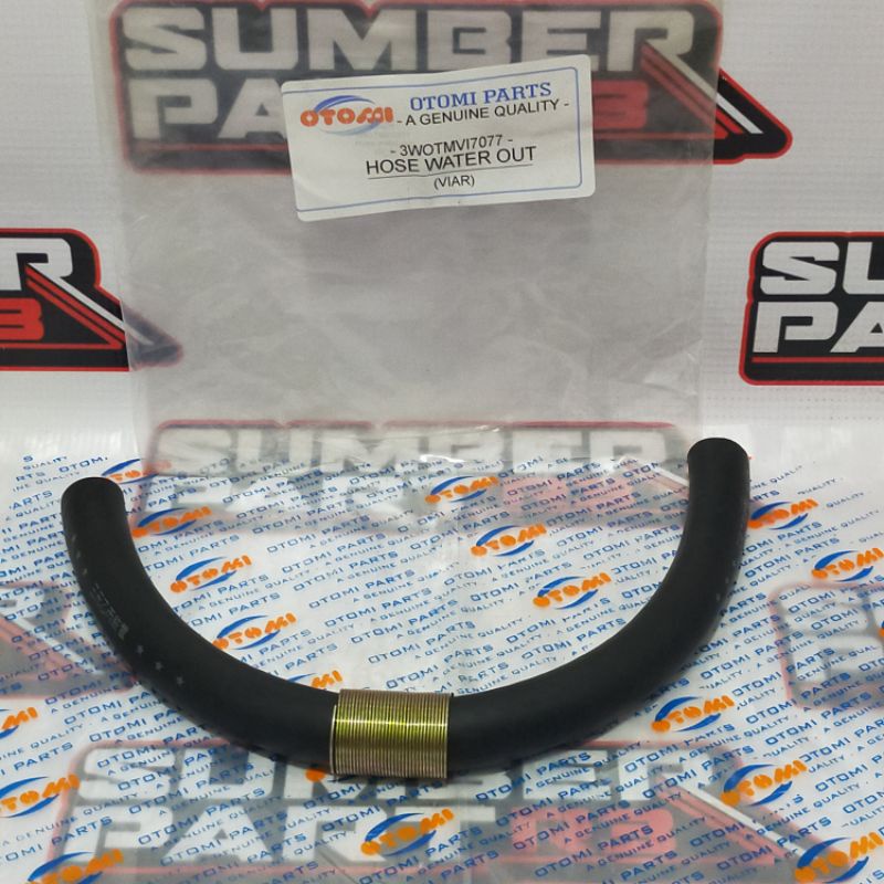 (otomi) vi7077 slang selang pembuangan keluar air radiator viar tube hose water out - sparepart moto
