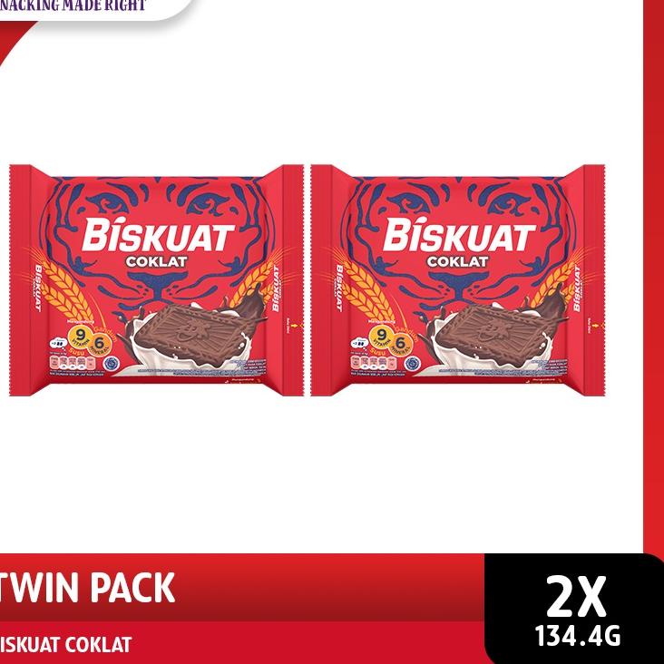 

Stok baru4v9Uj Biskuat Biskuit Cokelat 134.4 gr - twinpack