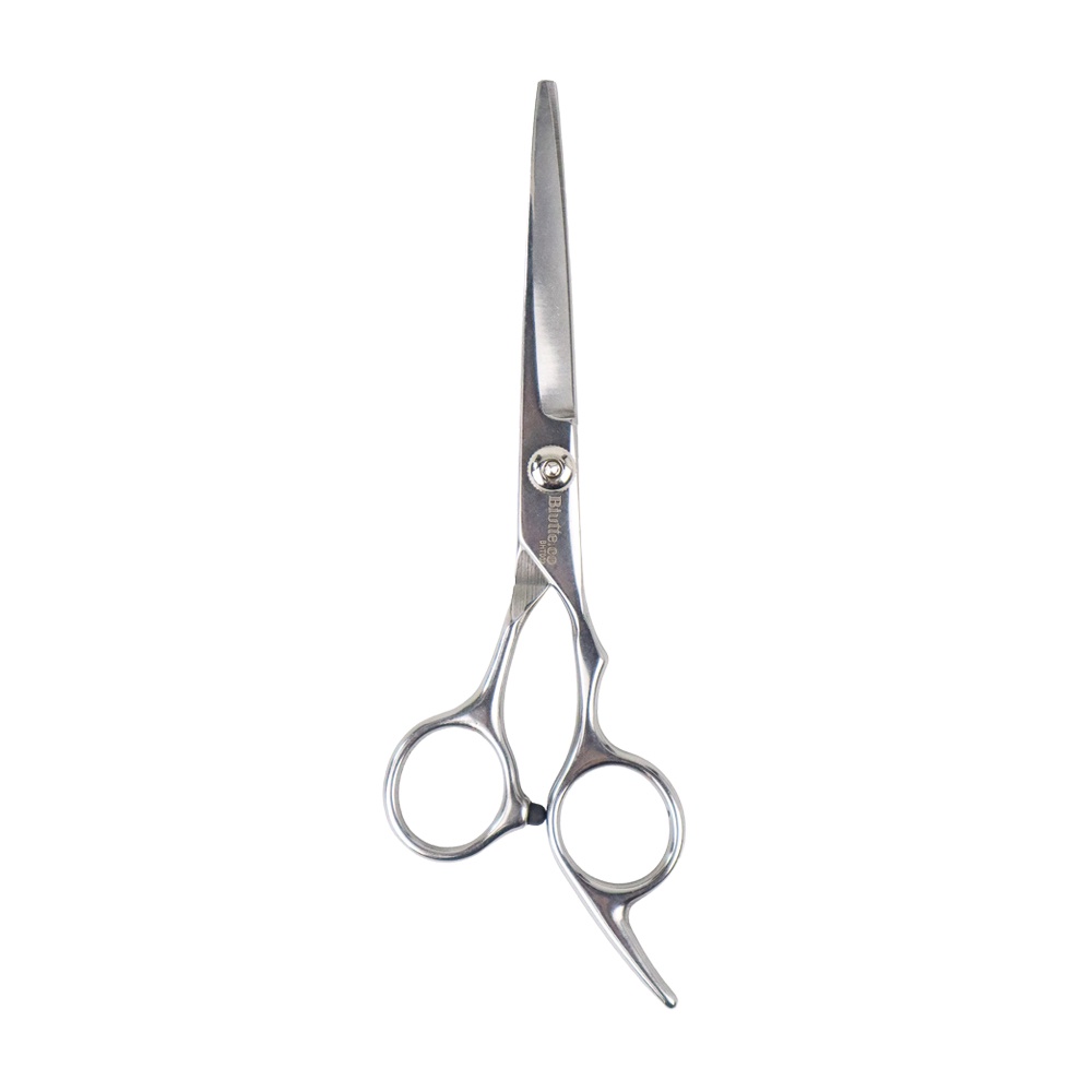 Gunting Rambut Full Stainless Steel Model Flat Cut -  Silver