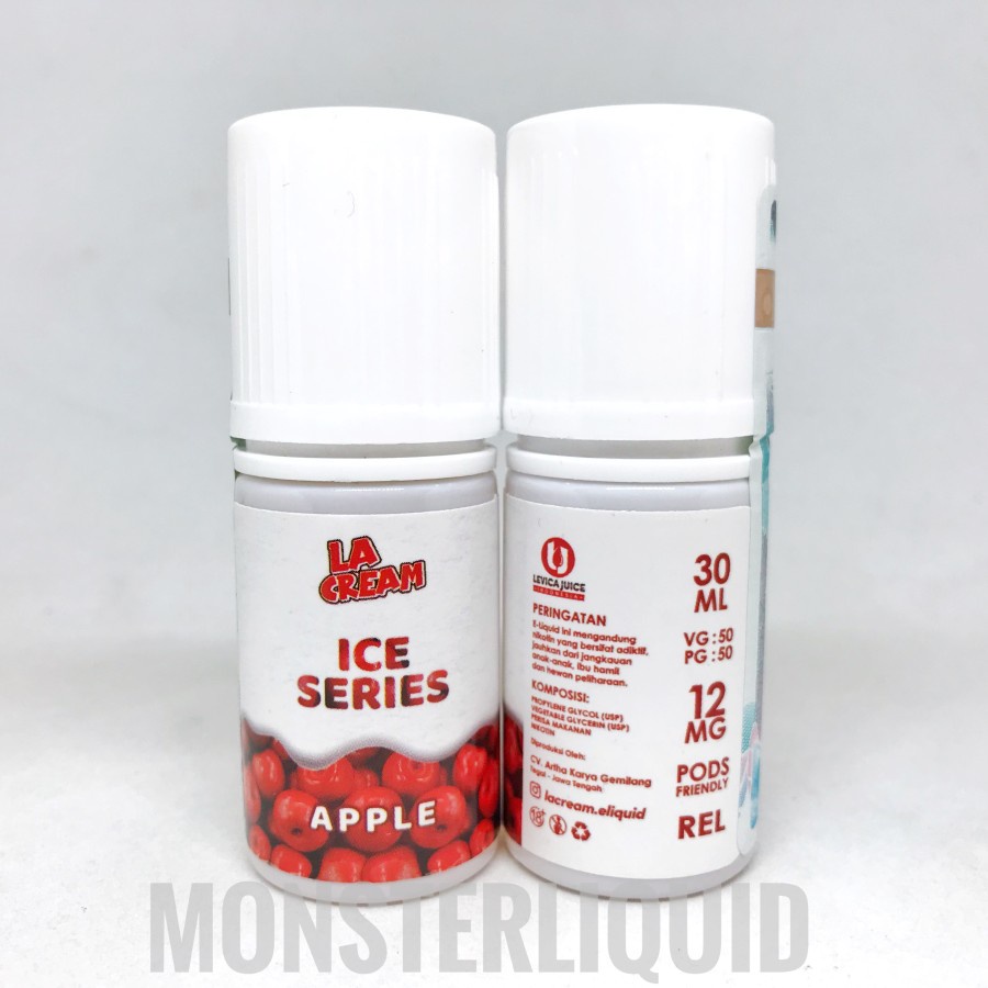 PODS FRIENDLY LA CREAM ICE APPLE BY LEVICA JUICE 12MG 30ML