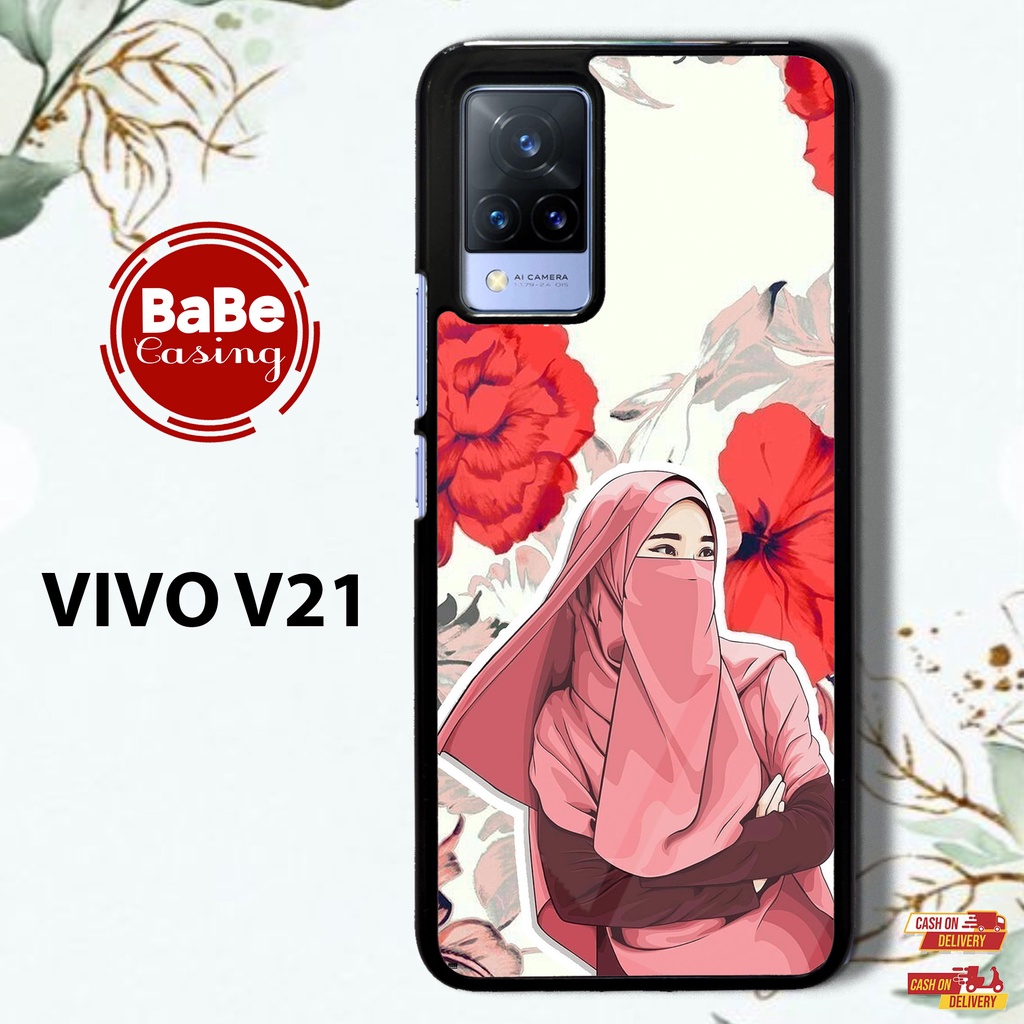Case VIVO V21 Casing Hp VIVO V21 [ HIJAB ] Casing Hp Softcase killau Casing Hardcase Softcase Glosy