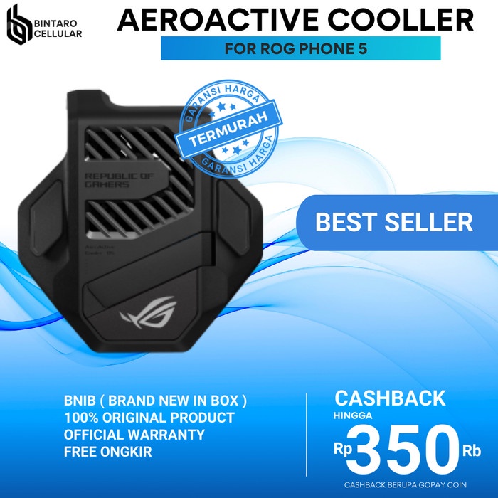 Terlaris Asus Rog Aeroactive Cooler 5 For Asus Rog Phone 5 5S Aero Active V