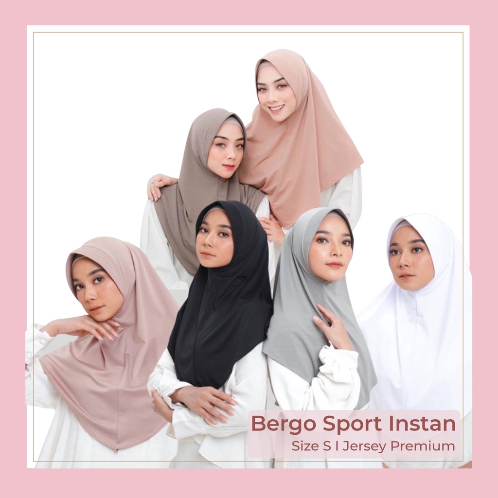 Hijab Instan / Sport - Varian Lengkap