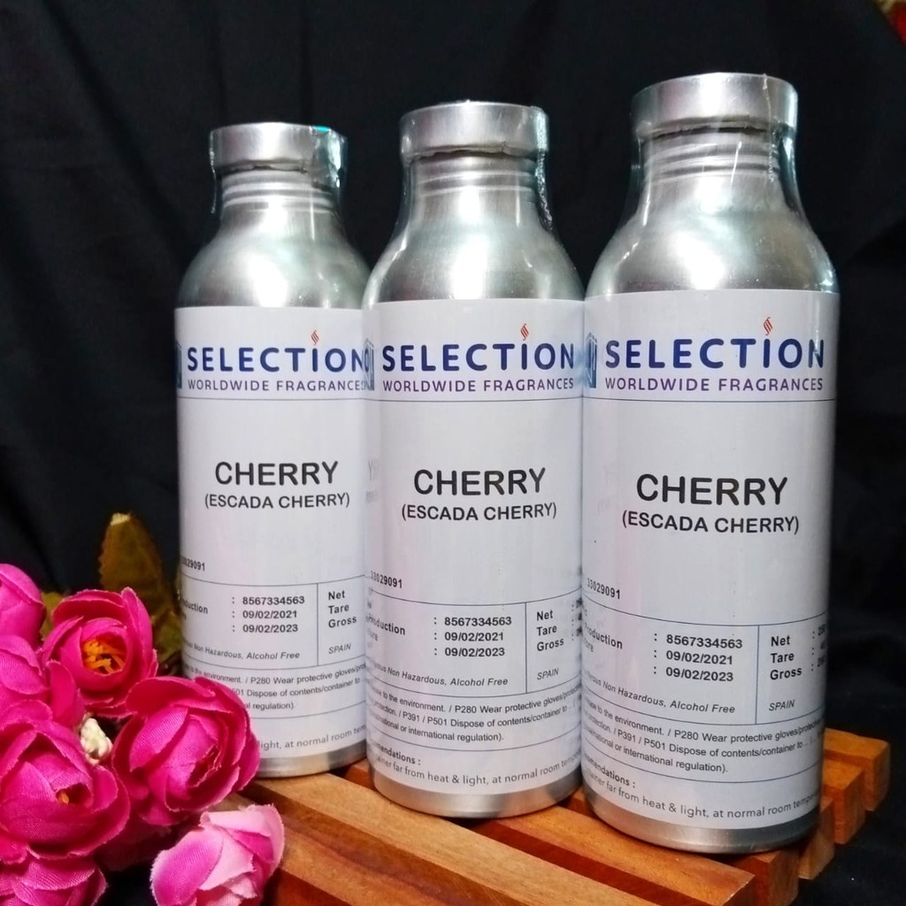 Bibit Parfum Escada Cherry 250gr Refill Murni by Selection SN - PARFUM WANITA - MINYAK WANGI REFILL 