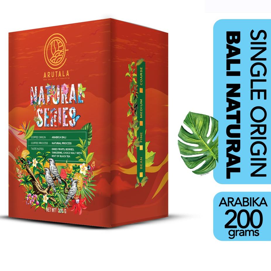 

✦ ARUTALA Natural Series - Arabika Bali 200 gram ➨