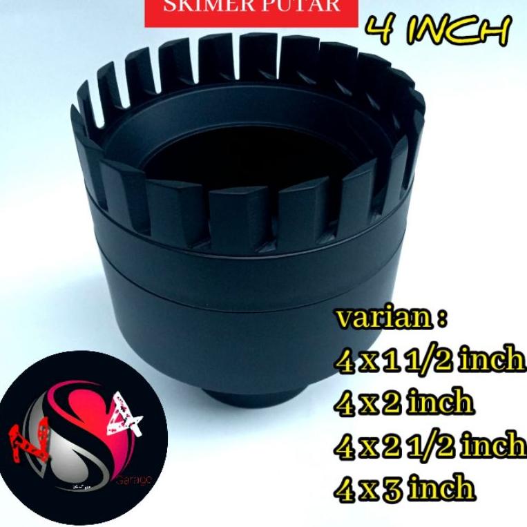 HOT SALE SKIMMER PUTAR 4 INCH / SKIMMER KOLAM KOI/FLOATING SKIMMER / SKIMER PUTAR
