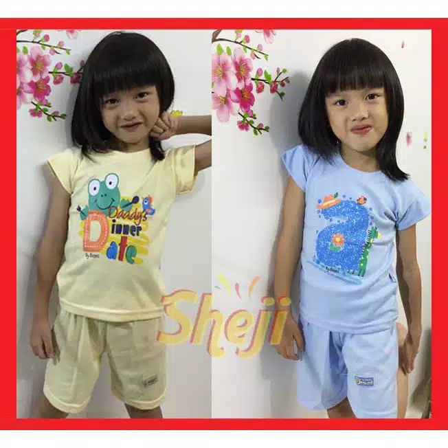 1 SET KAOS OBLONG DAN CELANA PENDEK RIDGES