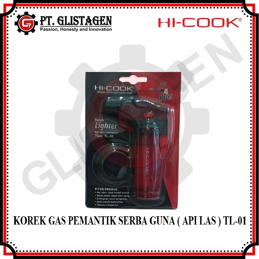 Hi-Cook TL-01 Pemantik Obor/Torch Lighter/Gas Lighter/Korek Gas Las