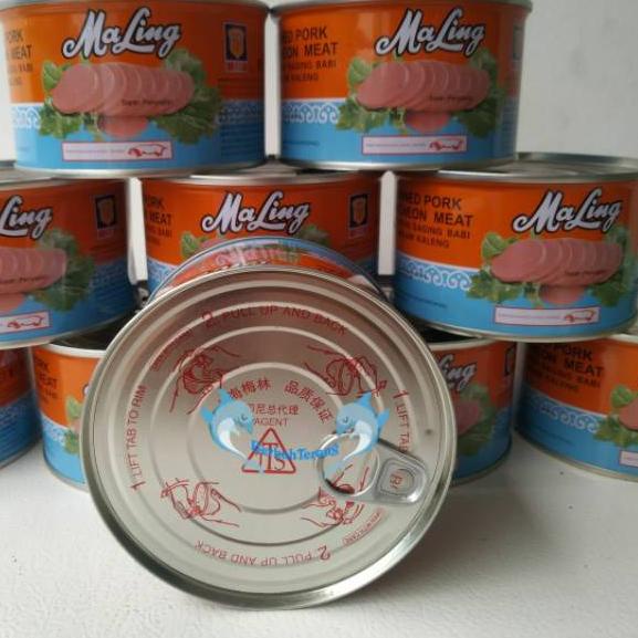 

◌ Ma ling Daging Babi 397gr / Canned Pork / MaLing / Luncheon Meat / Maling ➵