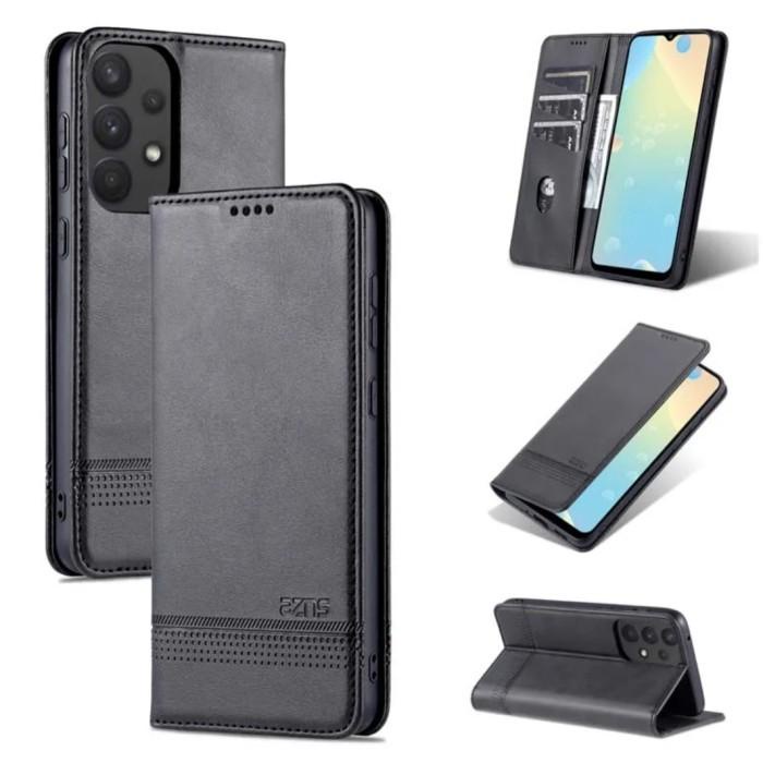 Samsung Galaxy A52S 5G/A52 Flip Case Dompet kulit lipat Casing Premium