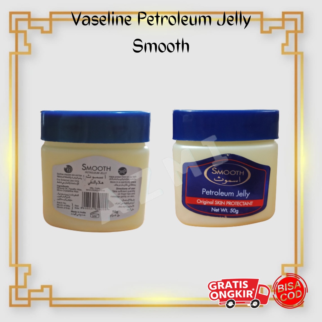 [ALL] Vaseline Blue Seal Aloevera dan Vaseline Smooth Petroleum Jelly 50 ML