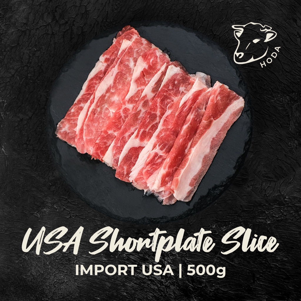 Daging Yoshinoya/ Shortplate Beef Slice Premium Impor USA 500gr