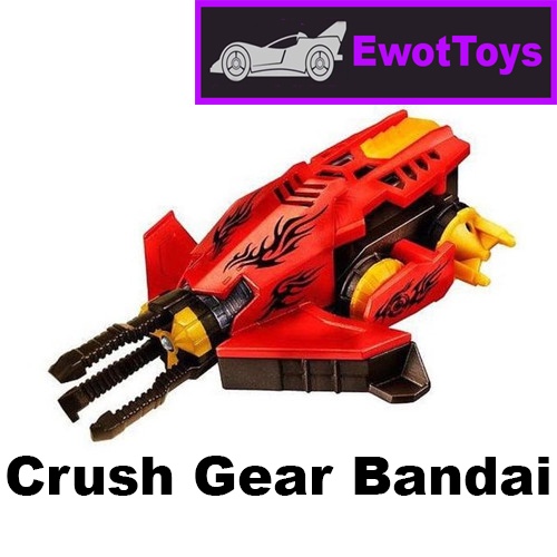 Crush Gear Bandai Cyclone Hawk (Red) - Baru