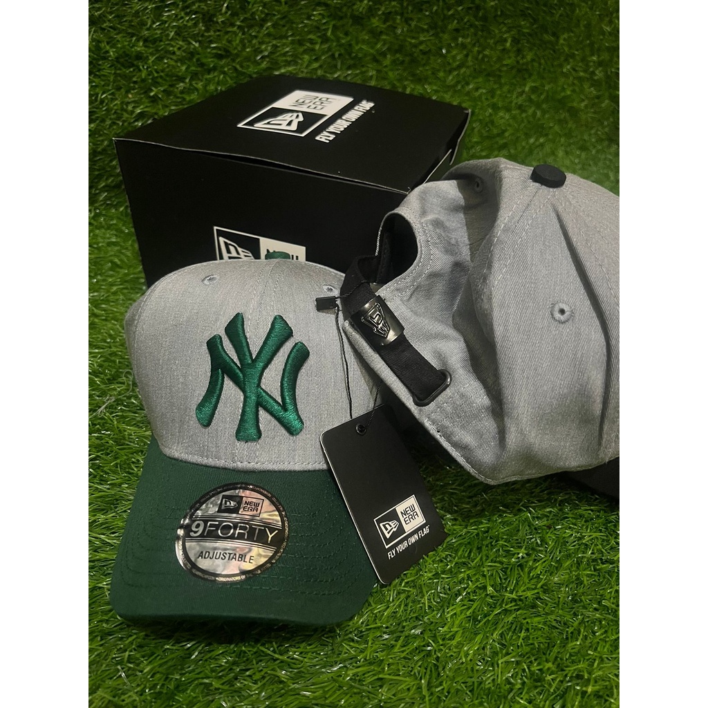 FREE BOX TOPI BASEBALL PREMIUM NY YANKESS TWO TONE