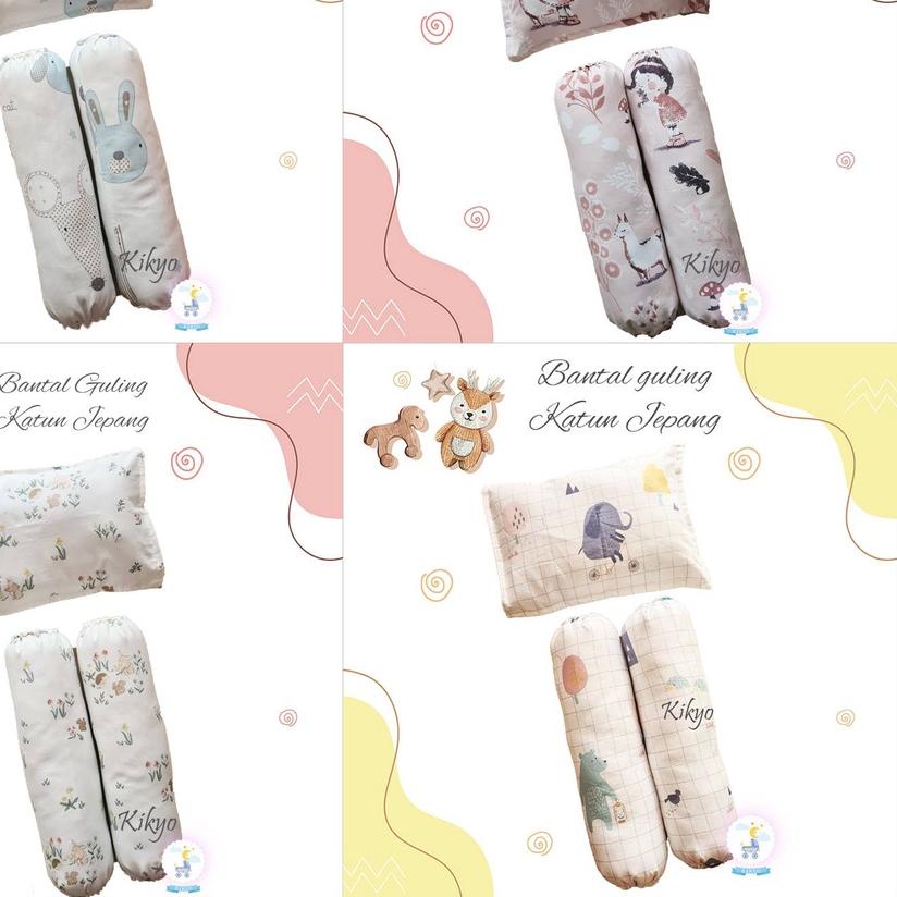 ➨ Bantal guling bayi katun jepang / sarung bantal guling bayi katun jepang ♝