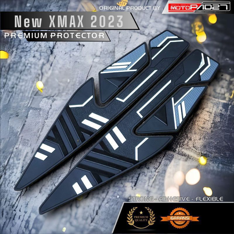 Stiker Rubber Sidepad Xmax New 2023 Bahan Karet PREMIUM