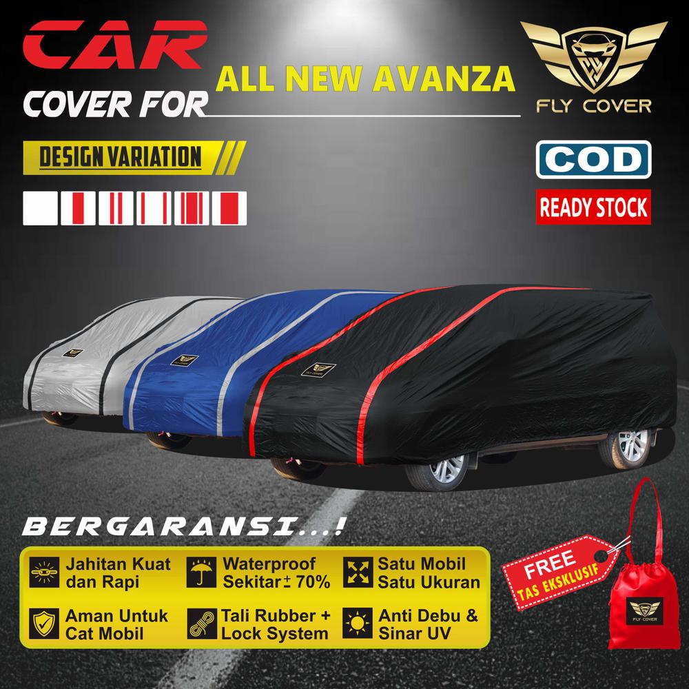 Body Cover Mobil ALL NEW AVANZA VELOZ / Sarung Mobil TOYOTA AVANSA  Selimut Mantel Tutup Penutup Jas