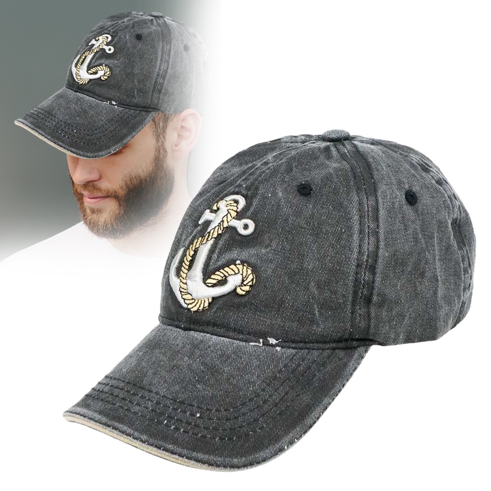 Topi Baseball Cap Hat 3D Embroidery - SU-SBC5006 - 7RFH3UBK Black