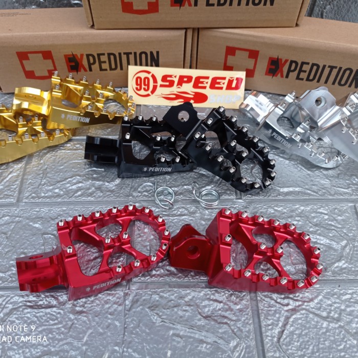 Terlaris Foot Step Crf 150 L Expedition Full Cnc Injakan Kaki Depan