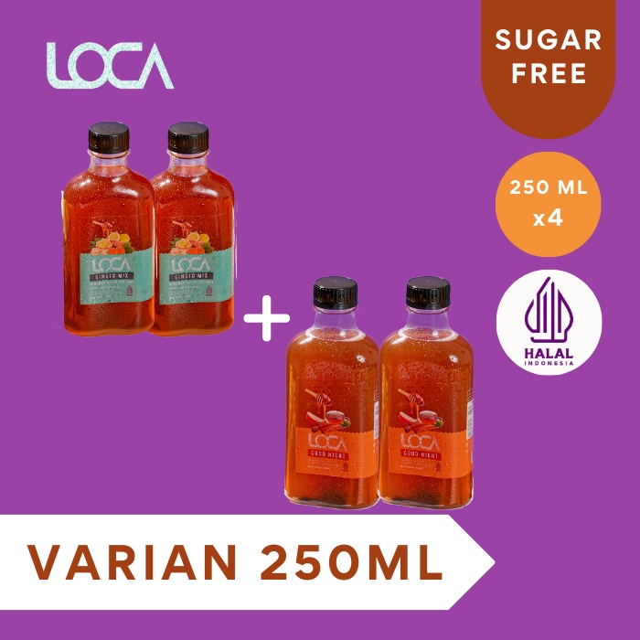 

PAKET B - Ginger Mix dan Good Night 250 Ml