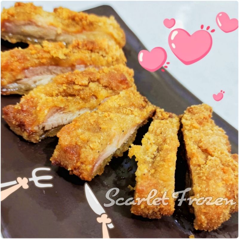 

Promo 7.7 Premium Crispy Chicken Fillet Ayam Goreng Fried Chicken Boneless
