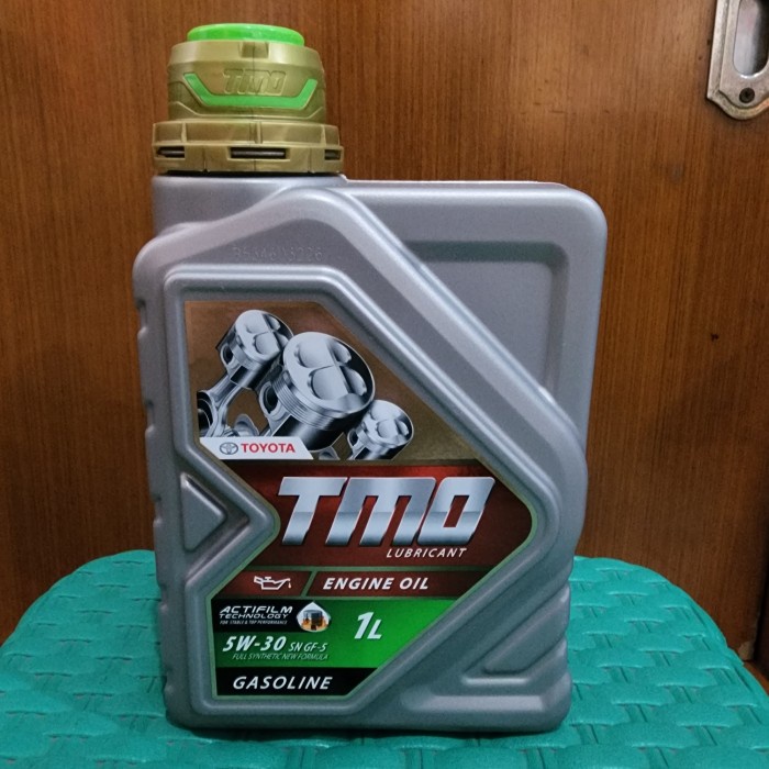 (:(:(:(] oli toyota tmo bensin sae 5w-30 full synthetic 1 liter