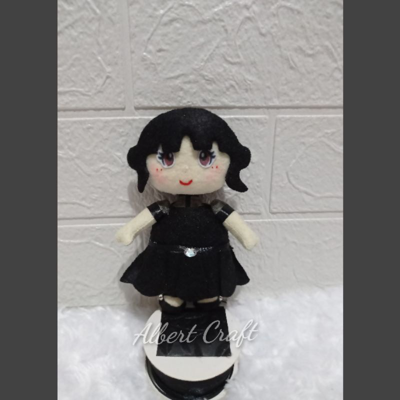 Wednesday addams family/boneka wednesday/boneka karakter