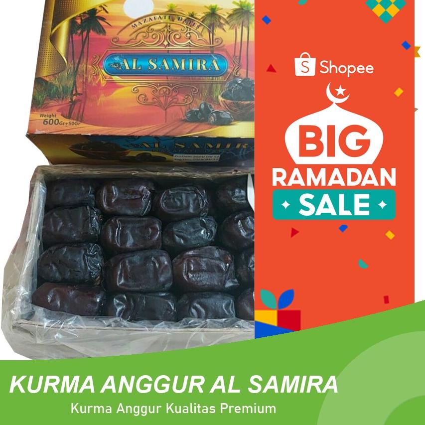 

✴ Kurma BAM Al Samira Tebal Premium Iran Empuk Untuk Nabeez Mesir Bergizi ♫