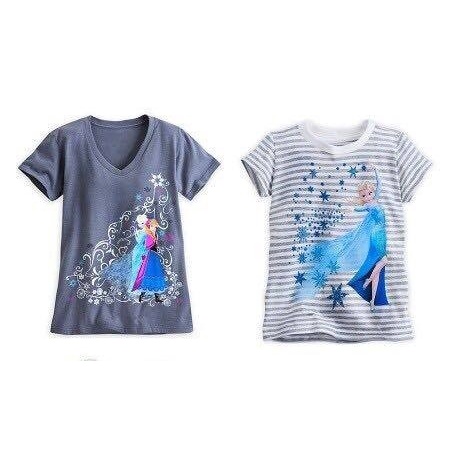 BAJU ATASAN ANAK/KAOS ANAK FROZEN SALUR DAN POLOS V NECK SAMGAMI BABY 14119