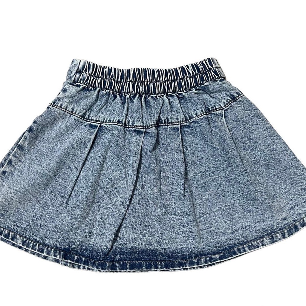 ROK JEANS TALI /rok jeans anak perempuan 2-7 tahun