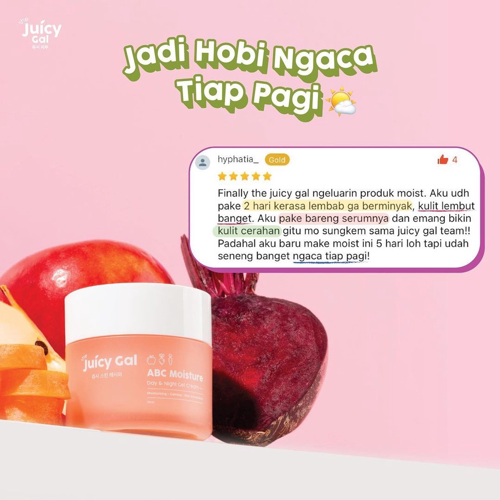 The Juicy Gal ABC Calming Moisture Gel Cream