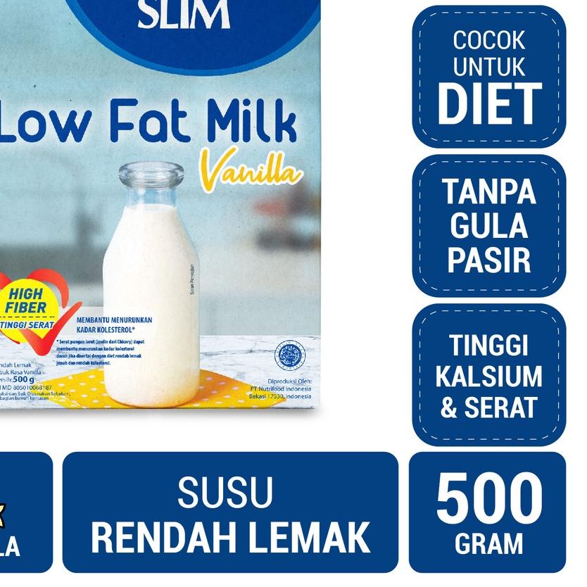 

Promo⭐-Tropicana Slim Susu Low Fat Vanilla 500gr - Susu Bantu Diet Turunkan Kolesterol