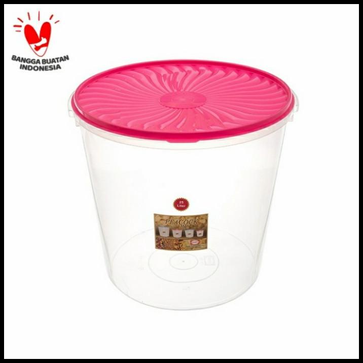 

Sealware / Toples Kerupuk Bulat Peacock 25 Liter Shinpo Sip 625