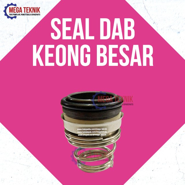 langsung order saja] Mechanical / Mekanik Seal Pompa Air Sawah Model Keong Besar DAB