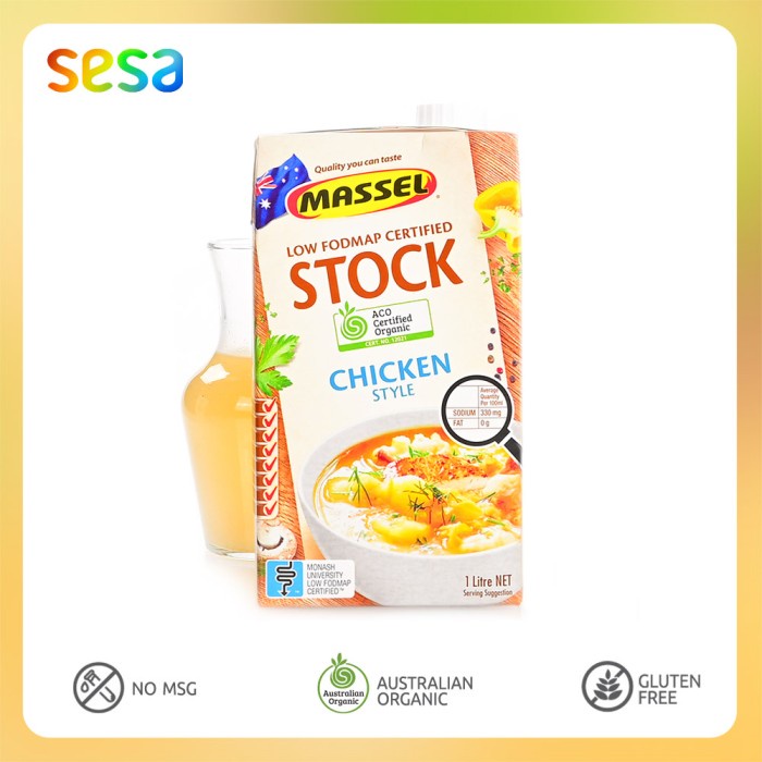 

Massel Organic Liquid Stock Chicken Style 1 L