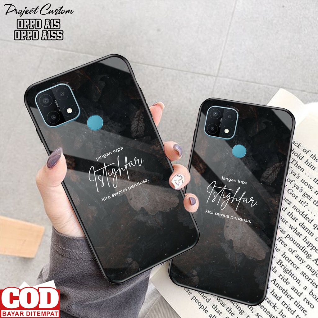 Case OPPO A15 / OPPO A15S - Casing OPPO A15S / OPPO A15 Terbaru [ QTS-03 ] Kesing OPPO A15 - Silikon