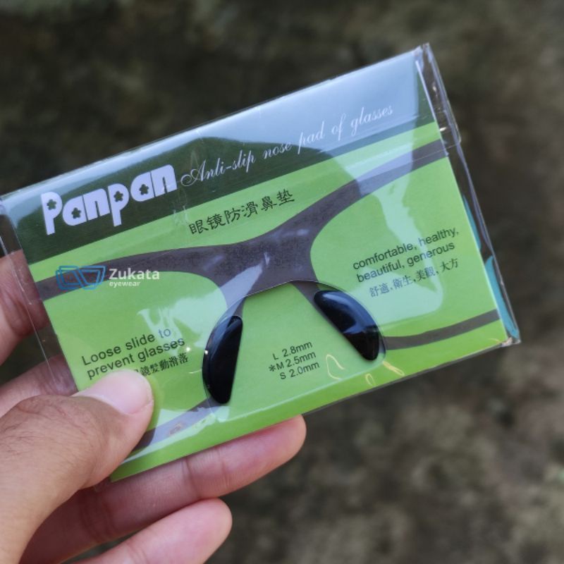 Nosepad Kacamata Model Tempel Untuk Frame Plastik