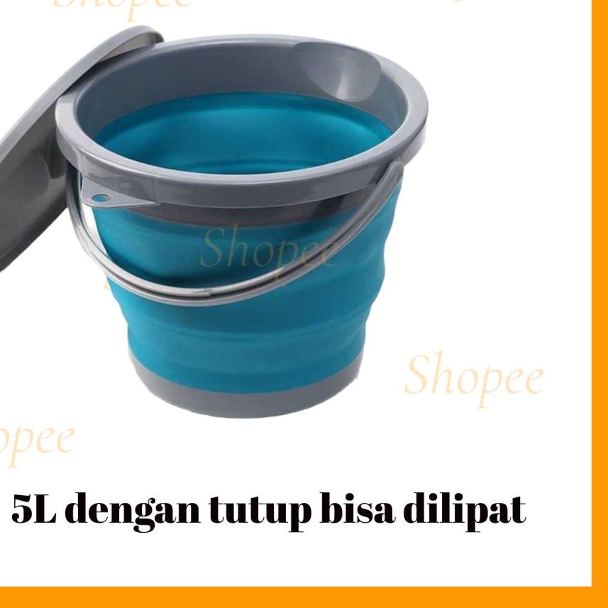 ✦ Ember lipat 5 Liter dengan tutup - AsyPets ➴
